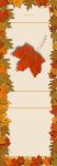 <h3>Autumn Leaves Mintbook </b></h3>