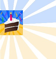 <h3>Birthday Cake Candy Wrapper </h3>