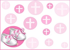 Christening Shoes (pink)