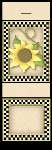 <h3>Checkered Sunflower Mintbook </b></h3>