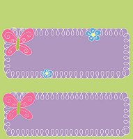 <h3>Cute Butterfly Candy Wrapper </h3>
