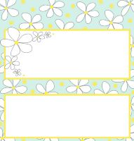 <h3>Daisies Candy Wrapper </h3>