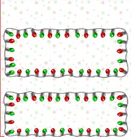 <h3>Holiday Lights Candy Wrapper </h3>