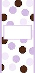 <h3>Purple & Brown Mini Wrapper </h3>
