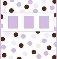 <h3>Purple & Brown Candy Wrapper </h3>