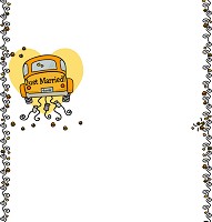 <h3>Just Married Candy Wrapper </h3>