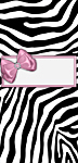 <h3>Pink Zebra Mini Wrapper </h3>