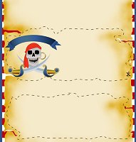 <h3>Pirate Candy Wrapper </h3>