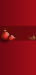 <h3>Red Ornaments Mini Wrapper </h3>