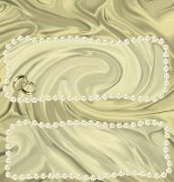 <h3>Golden Satin and Pearls Candy Wrapper </h3>