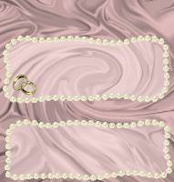 <h3>Pink Satin and Pearls Candy Wrapper </h3>