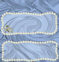 <h3>Blue Satin and Pearls Candy Wrapper </h3>