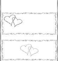 <h3>Silver Hearts Candy Wrapper </h3>