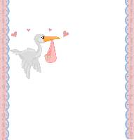 <h3>A Special Delivery (girl) Candy Wrapper </h3>