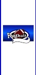 <h3>Team Football (blue) Mini Wrapper </h3>