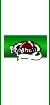 <h3>Team Football (green) Mini Wrapper </h3>