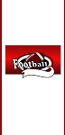 <h3>Team Football (red) Mini Wrapper </h3>