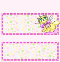 <h3>Confetti Kitten Candy Wrapper </h3>