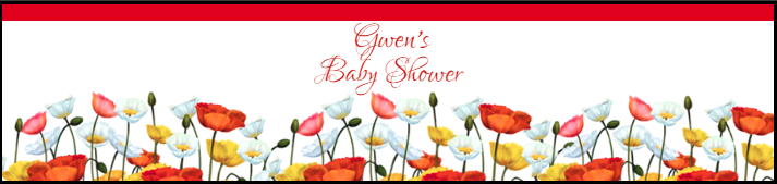 Free Baby Shower Water Bottle Label Template