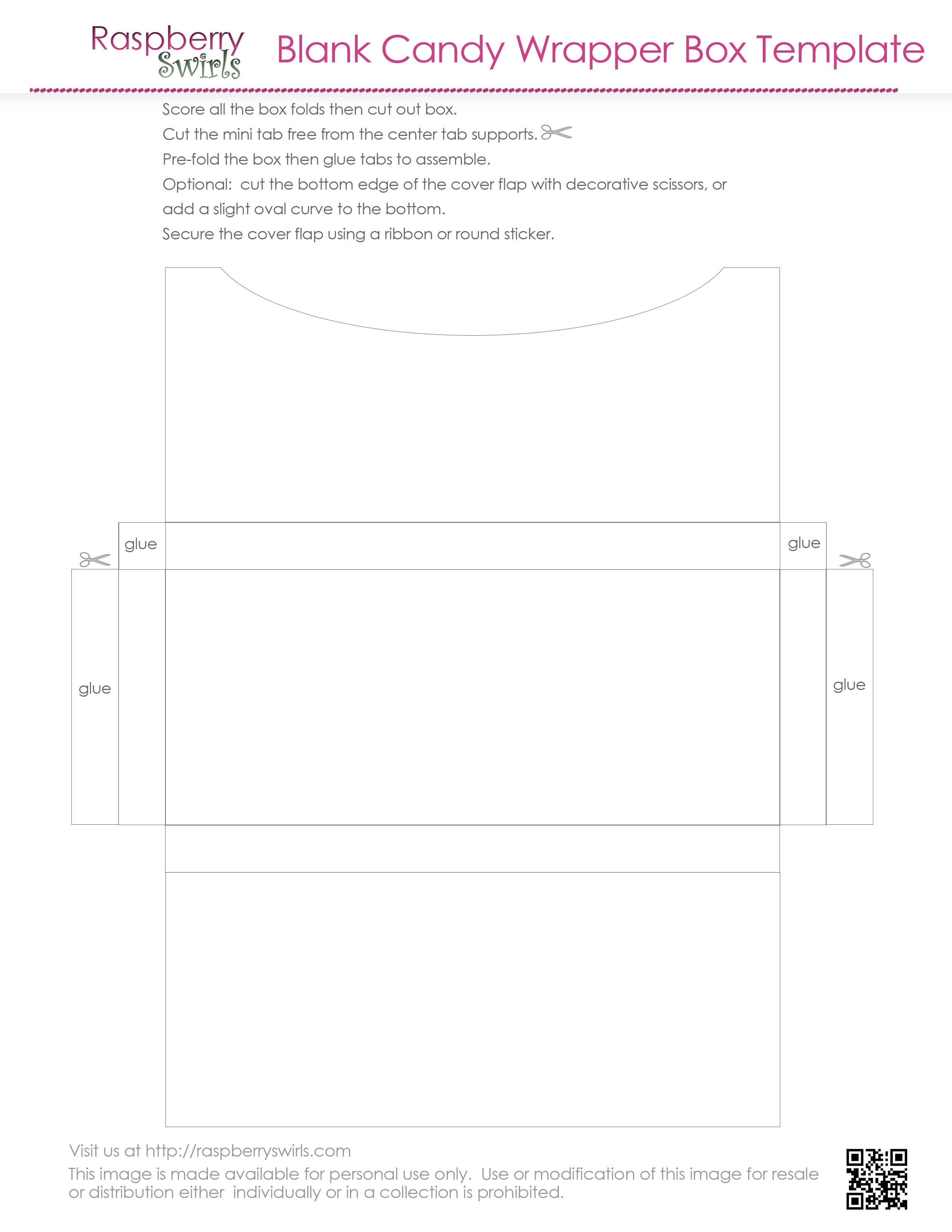 free printable blank candy bar wrapper template word
